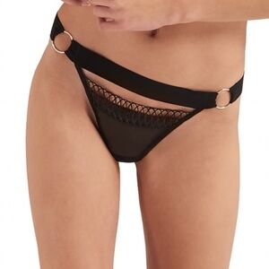 NWOT Bluebella Mia thing with crochet trim in black